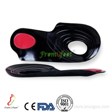 New design ZRWE04 Pu gel inserts Wrap up the heel heel spur insoles